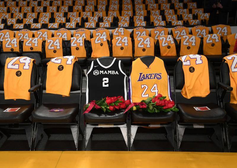 Fotos: El homenaje de los Lakers a Kobe Bryant: nunca se había visto nada igual