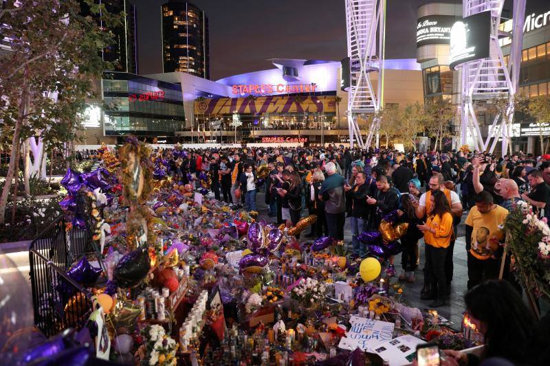 Fotos: El homenaje de los Lakers a Kobe Bryant: nunca se había visto nada igual