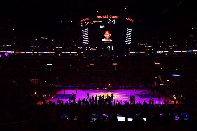 Fotos: El homenaje de los Lakers a Kobe Bryant: nunca se había visto nada igual