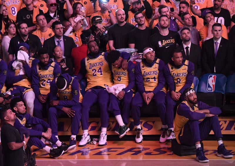 Fotos: El homenaje de los Lakers a Kobe Bryant: nunca se había visto nada igual