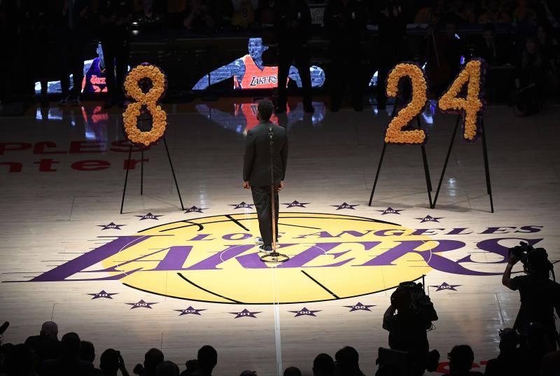 Fotos: El homenaje de los Lakers a Kobe Bryant: nunca se había visto nada igual