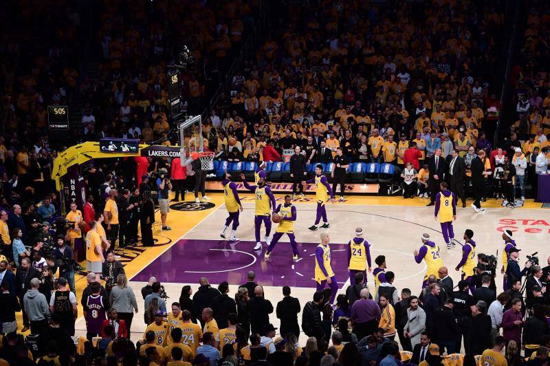 Fotos: El homenaje de los Lakers a Kobe Bryant: nunca se había visto nada igual