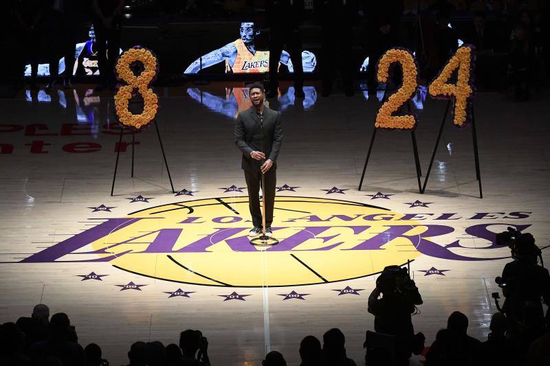 Fotos: El homenaje de los Lakers a Kobe Bryant: nunca se había visto nada igual