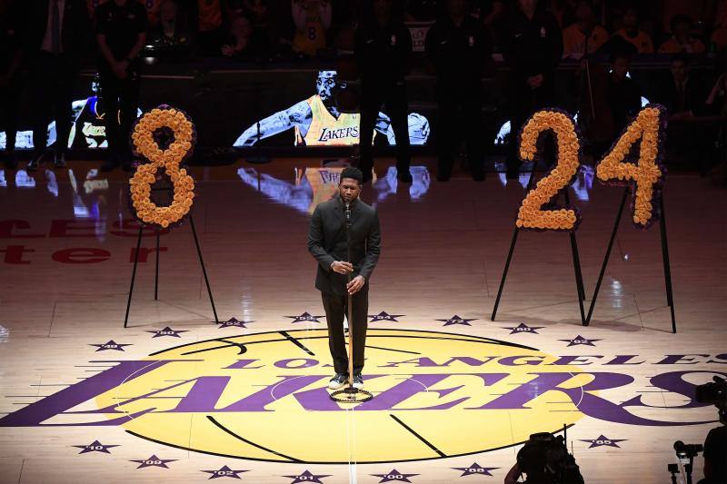 Fotos: El homenaje de los Lakers a Kobe Bryant: nunca se había visto nada igual