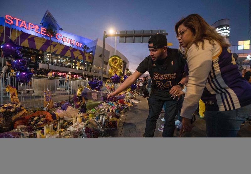 Fotos: El homenaje de los Lakers a Kobe Bryant: nunca se había visto nada igual