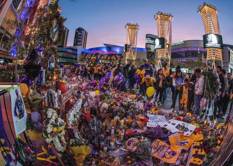 Fotos: El homenaje de los Lakers a Kobe Bryant: nunca se había visto nada igual