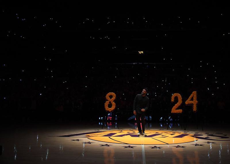 Fotos: El homenaje de los Lakers a Kobe Bryant: nunca se había visto nada igual