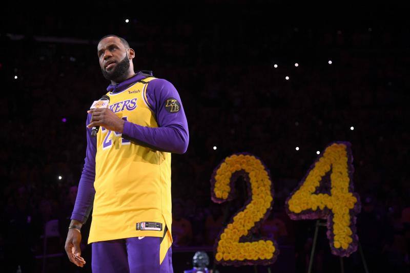 Fotos: El homenaje de los Lakers a Kobe Bryant: nunca se había visto nada igual