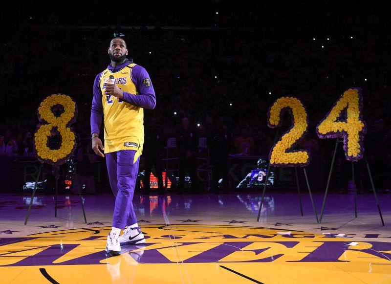 Fotos: El homenaje de los Lakers a Kobe Bryant: nunca se había visto nada igual