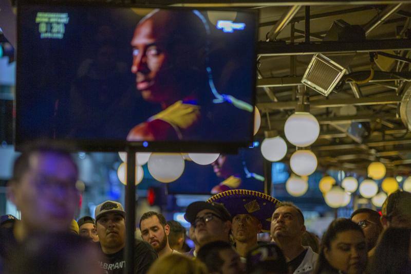 Fotos: El homenaje de los Lakers a Kobe Bryant: nunca se había visto nada igual