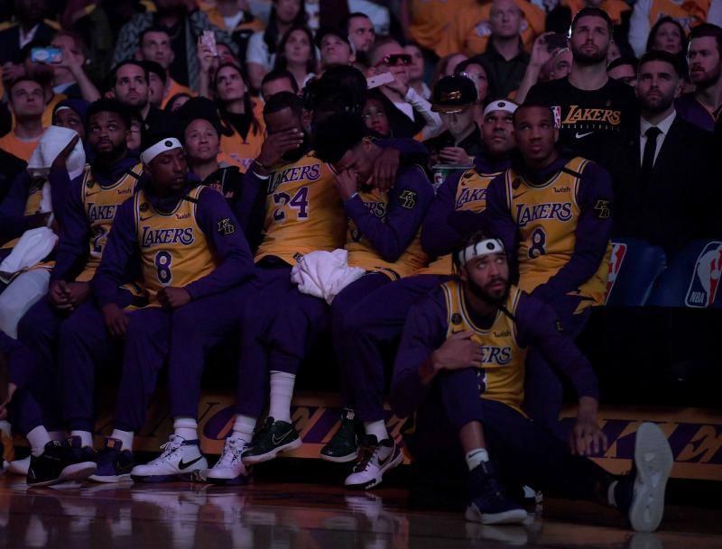 Fotos: El homenaje de los Lakers a Kobe Bryant: nunca se había visto nada igual