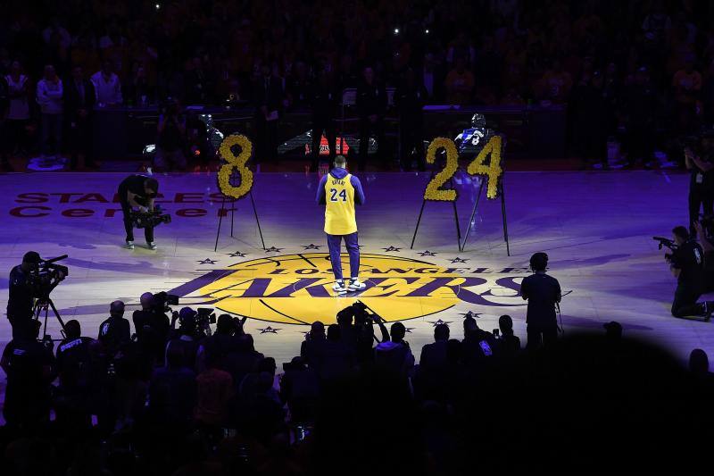 Fotos: El homenaje de los Lakers a Kobe Bryant: nunca se había visto nada igual