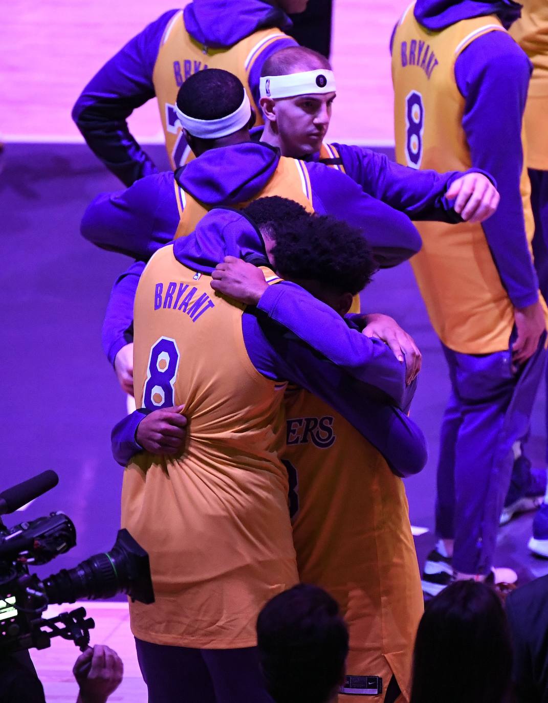 Fotos: El homenaje de los Lakers a Kobe Bryant: nunca se había visto nada igual