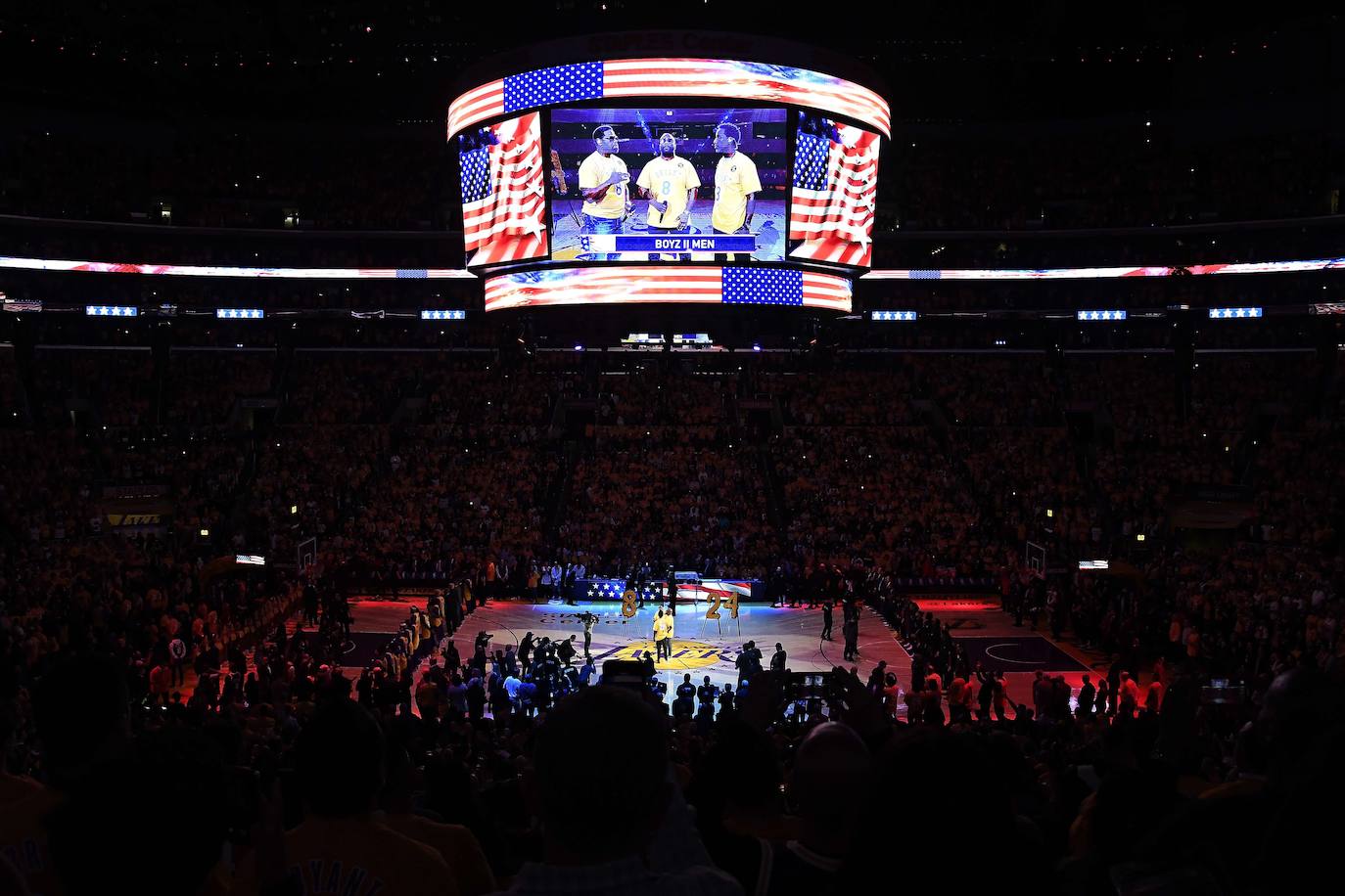 Fotos: El homenaje de los Lakers a Kobe Bryant: nunca se había visto nada igual