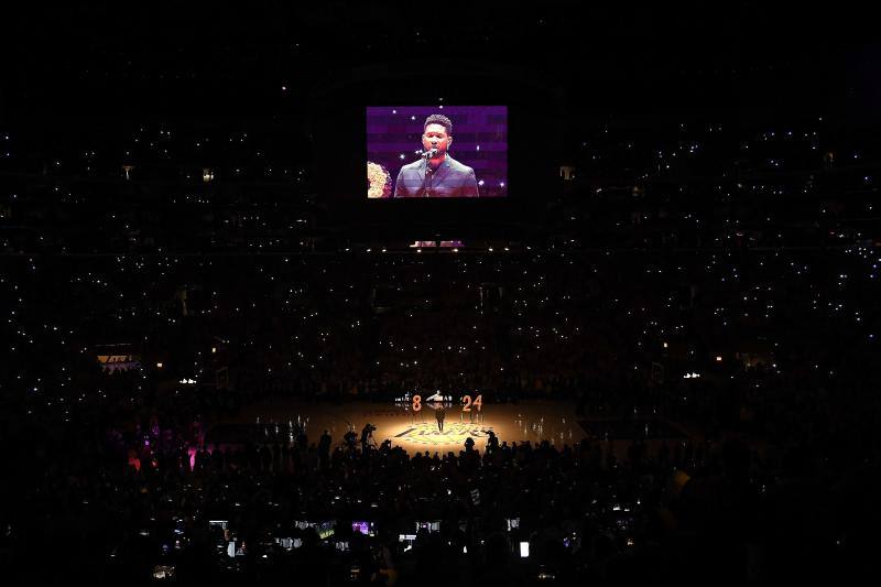 Fotos: El homenaje de los Lakers a Kobe Bryant: nunca se había visto nada igual