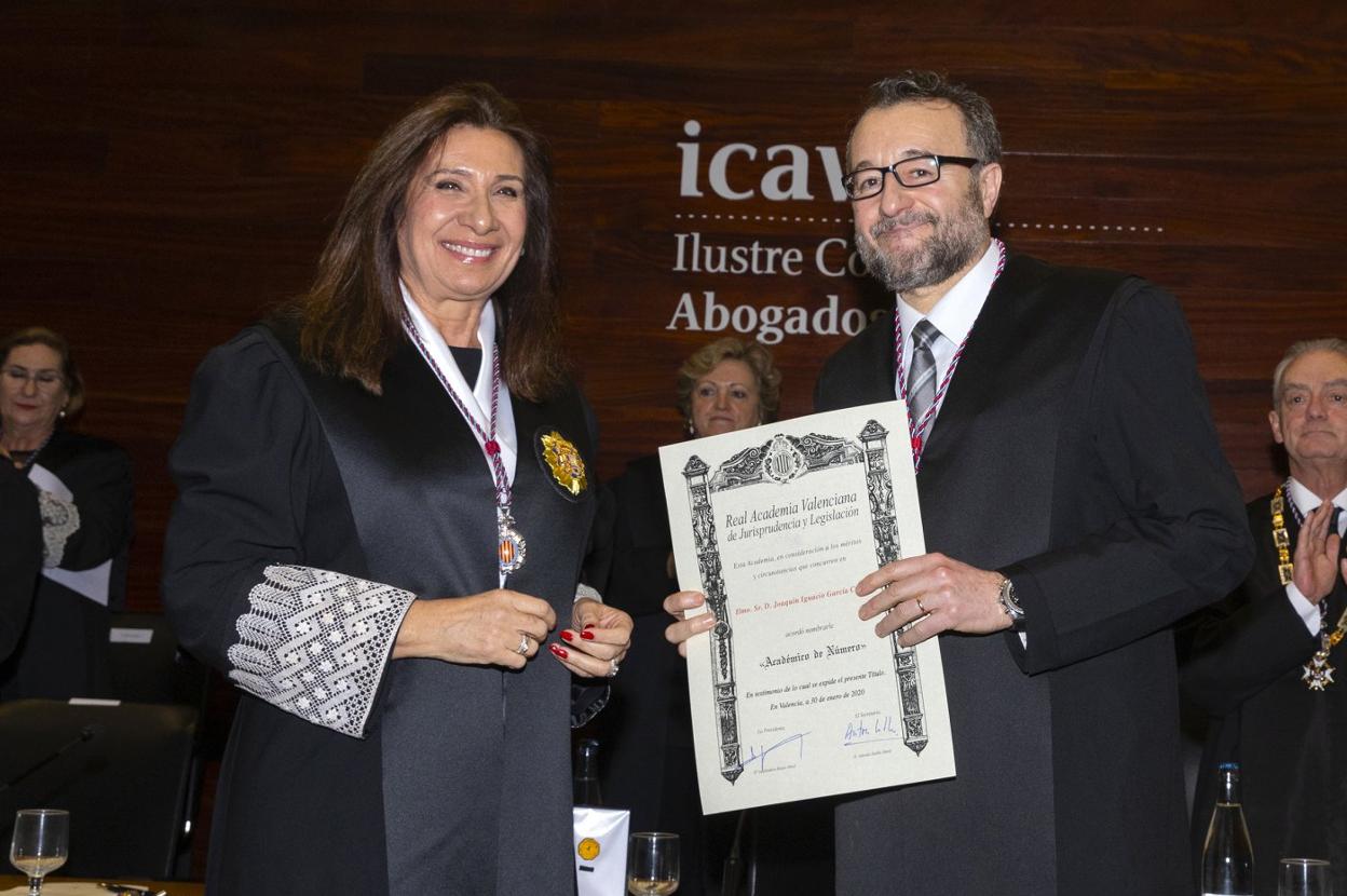 Auxiliadora Borja y Joaquín Ignacio García. 