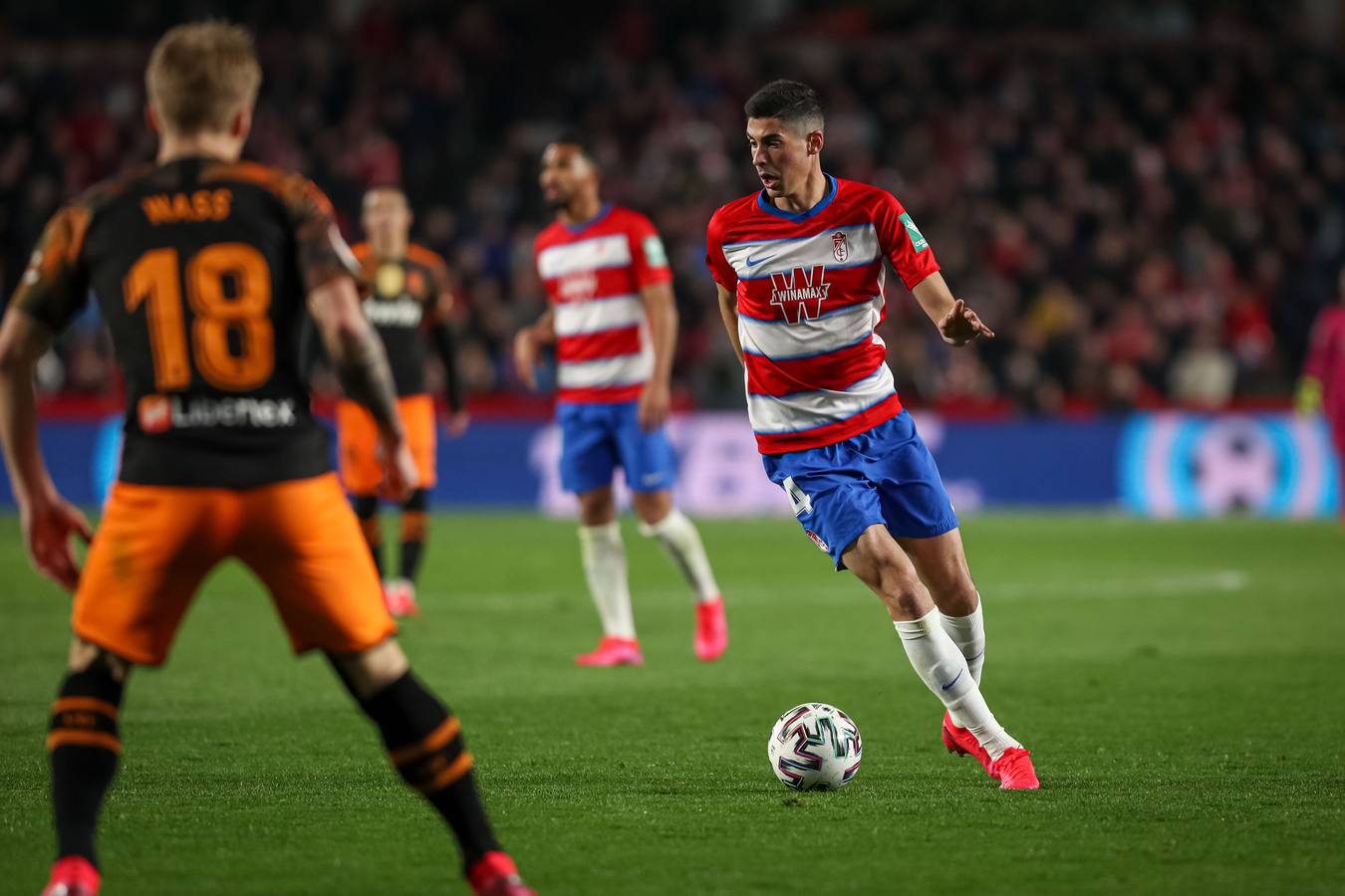 Granada-Valencia. Copa del Rey. Cuartos de final.