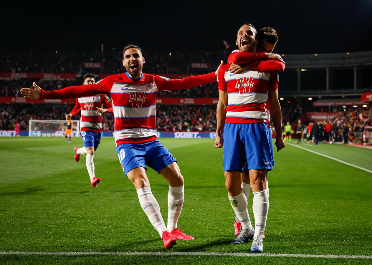 Granada-Valencia. Copa del Rey. Cuartos de final.