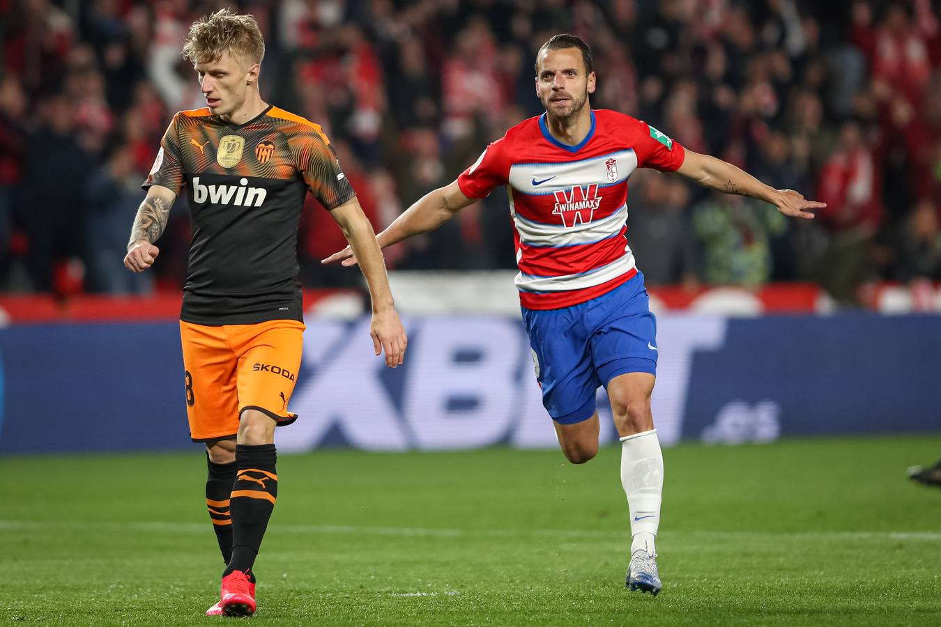 Granada-Valencia. Copa del Rey. Cuartos de final.