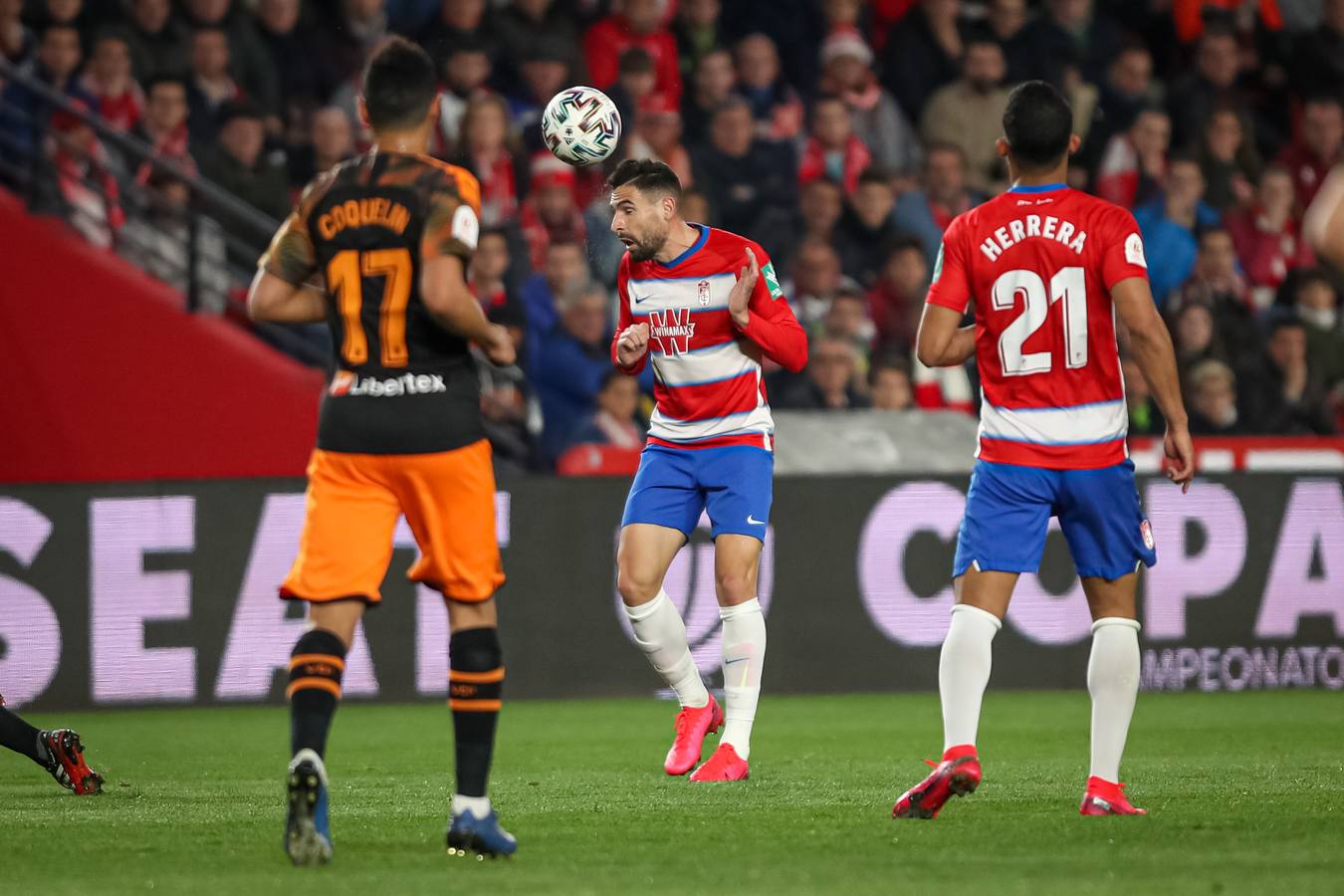 Granada-Valencia. Copa del Rey. Cuartos de final.