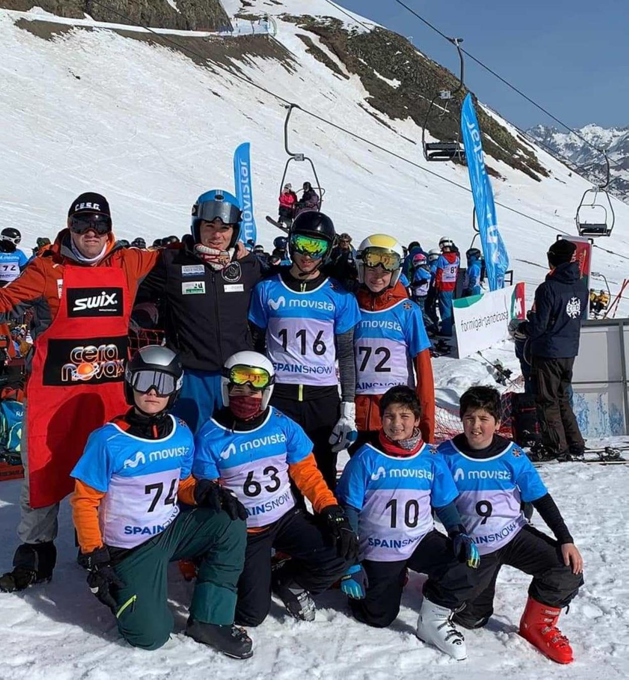 La FDICV en Copa de España de Esquí Cross