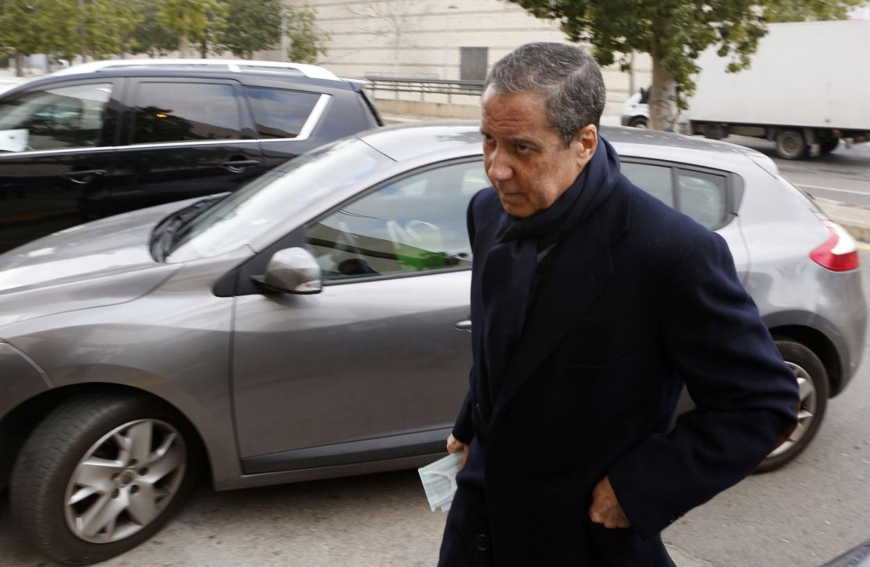 El expresidente de la Generalitat Eduardo Zaplana. jesús signes