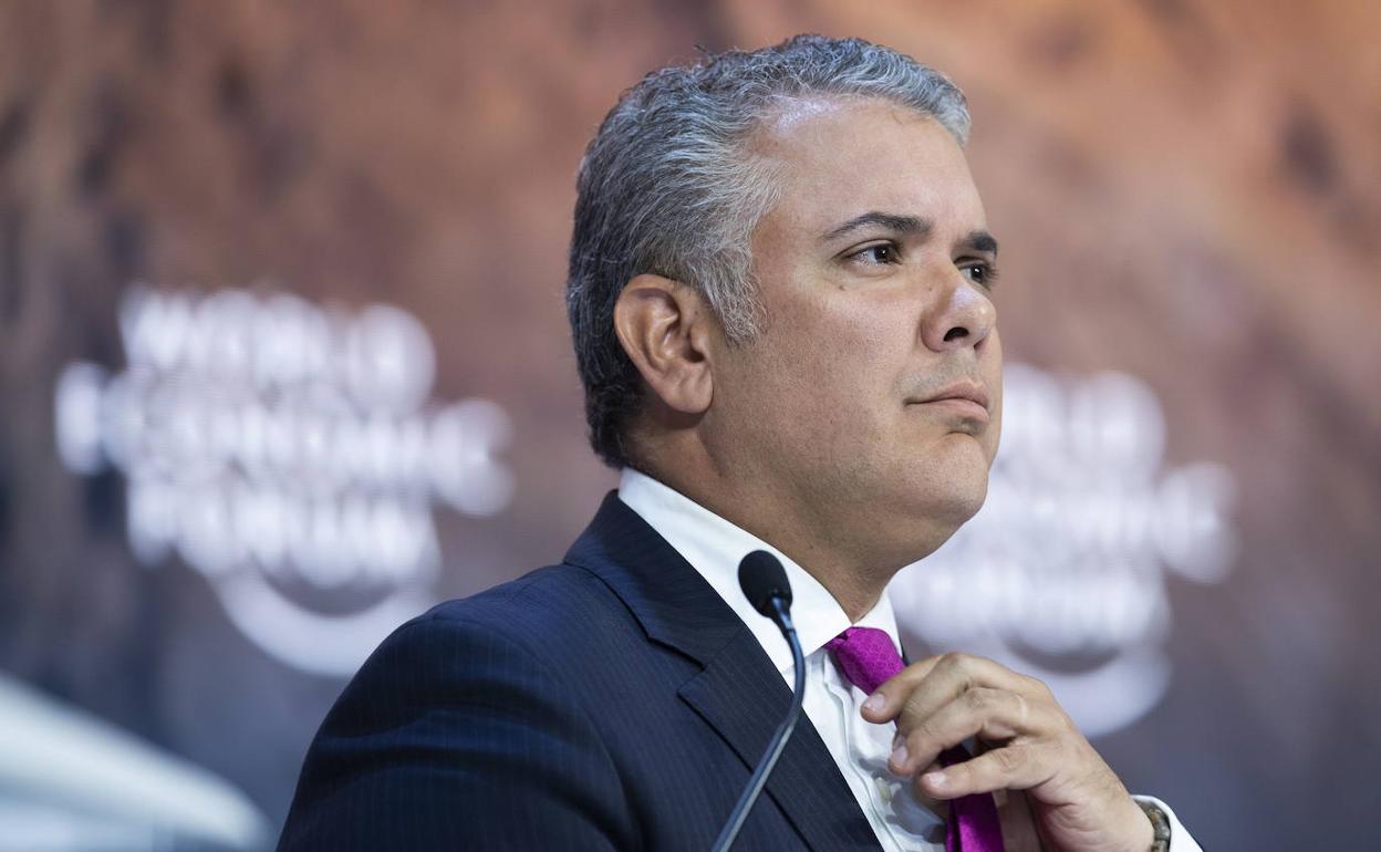 Iván Duque, presidente de Colombia. 