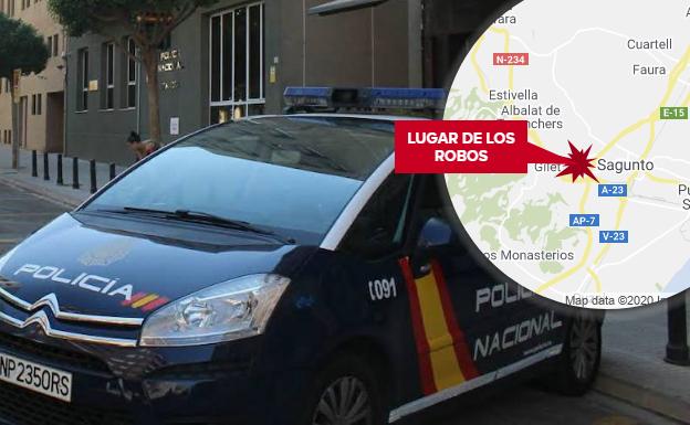 Un menor detenido por robar 13 ciclomotores y motos en Sagunto