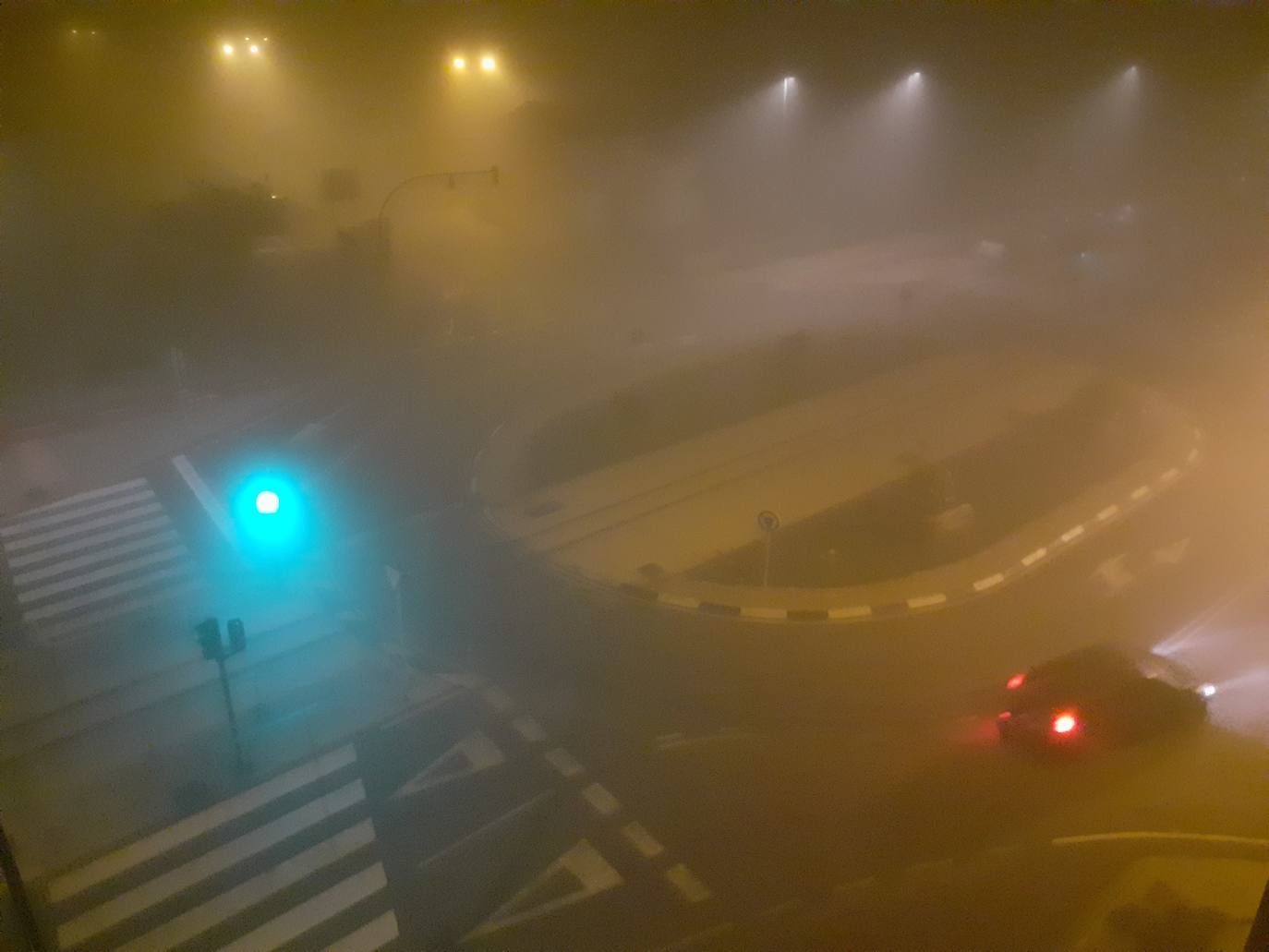 Fotos: La niebla cubre Valencia