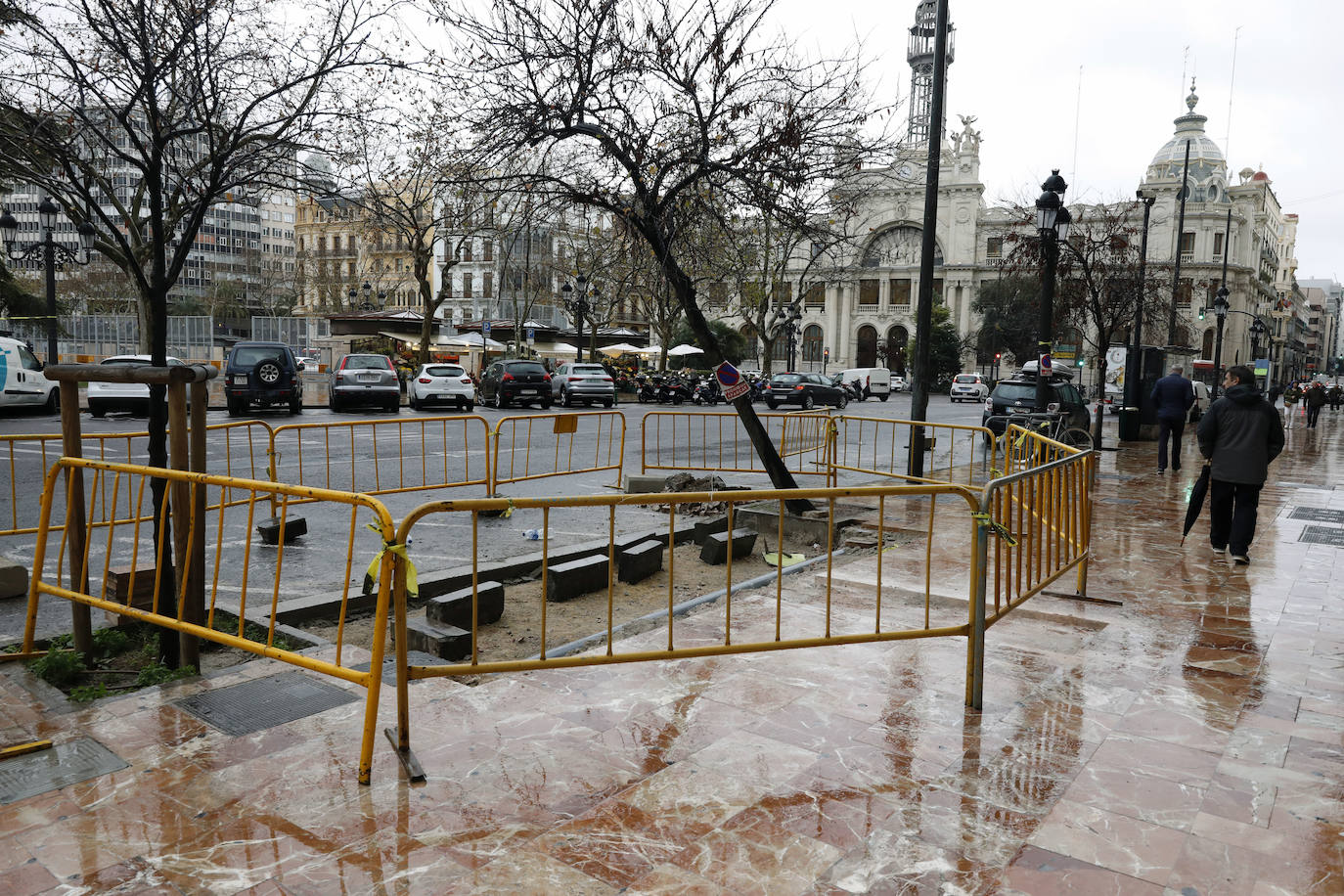 Fotos: Obras para la reforma de la plaza del Ayuntamiento