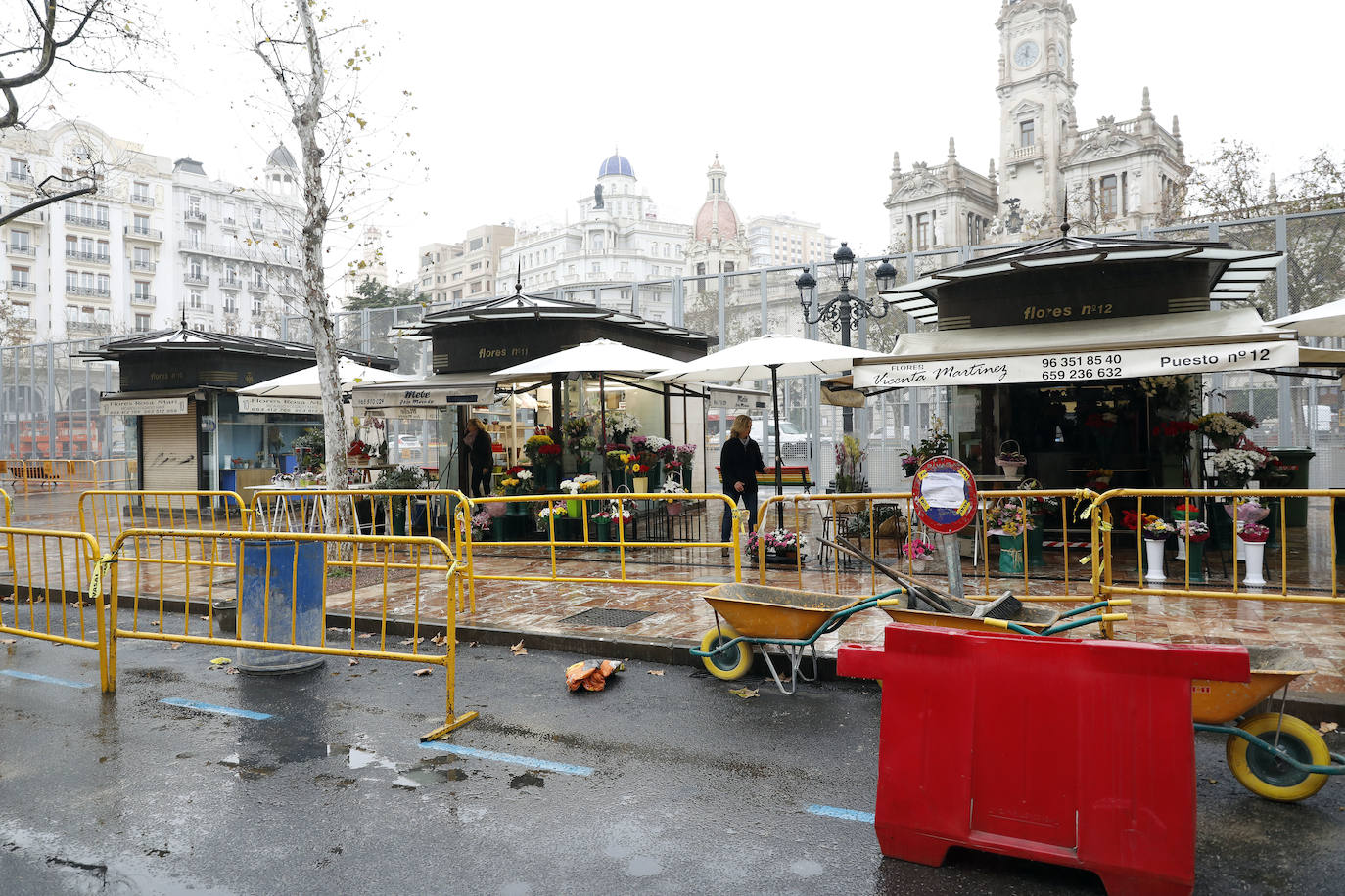 Fotos: Obras para la reforma de la plaza del Ayuntamiento