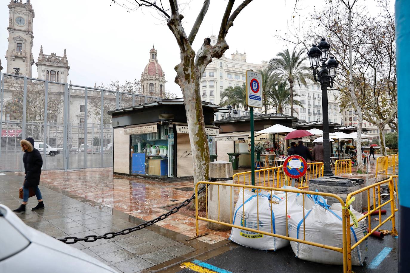 Fotos: Obras para la reforma de la plaza del Ayuntamiento