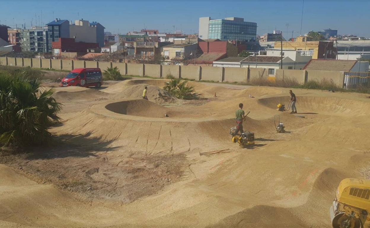 Valencia empieza las obras del futuro Parque de Desembocadura