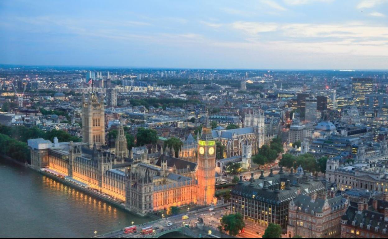 Vista de Londres. 