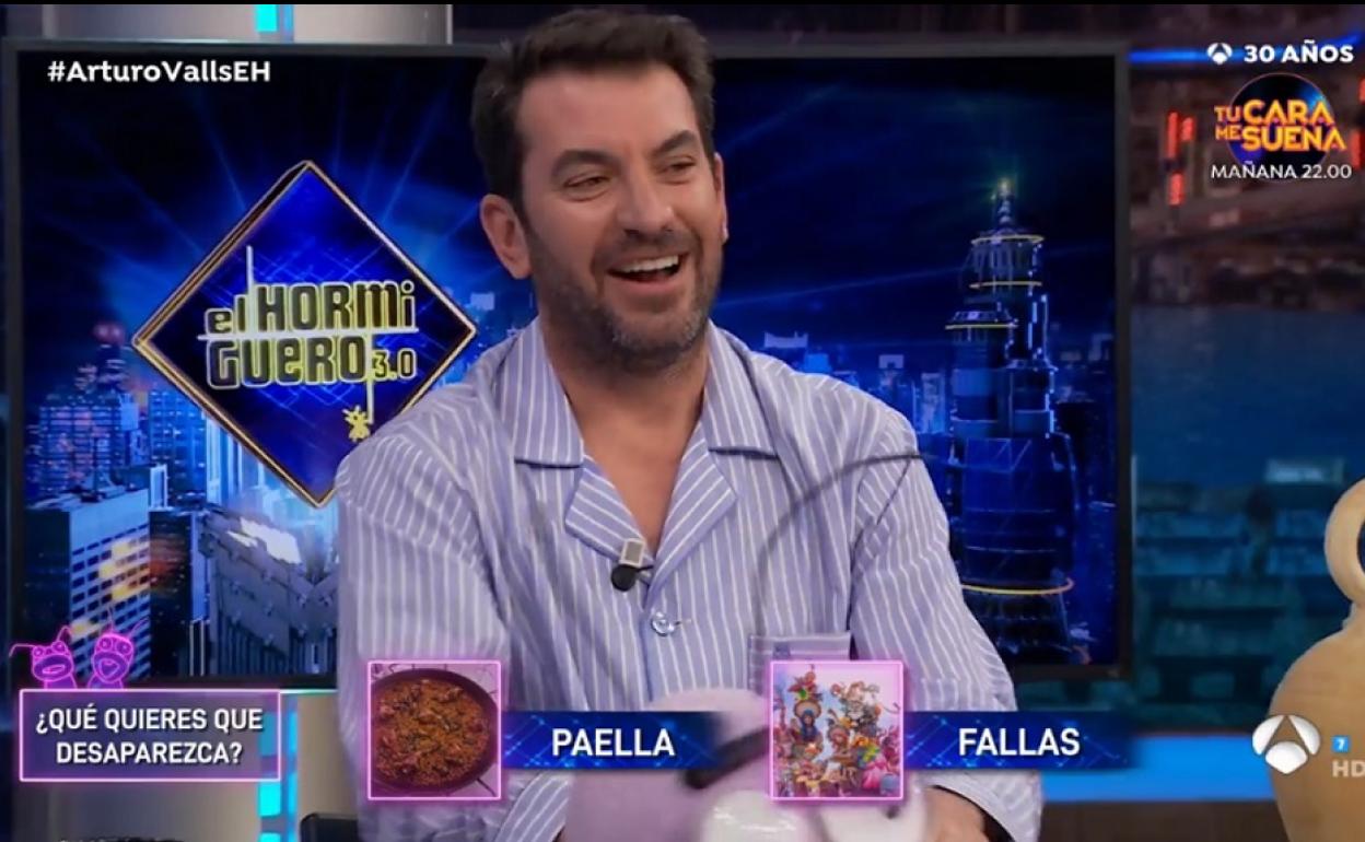 Arturo Valls, durante 'El Hormiguero'.