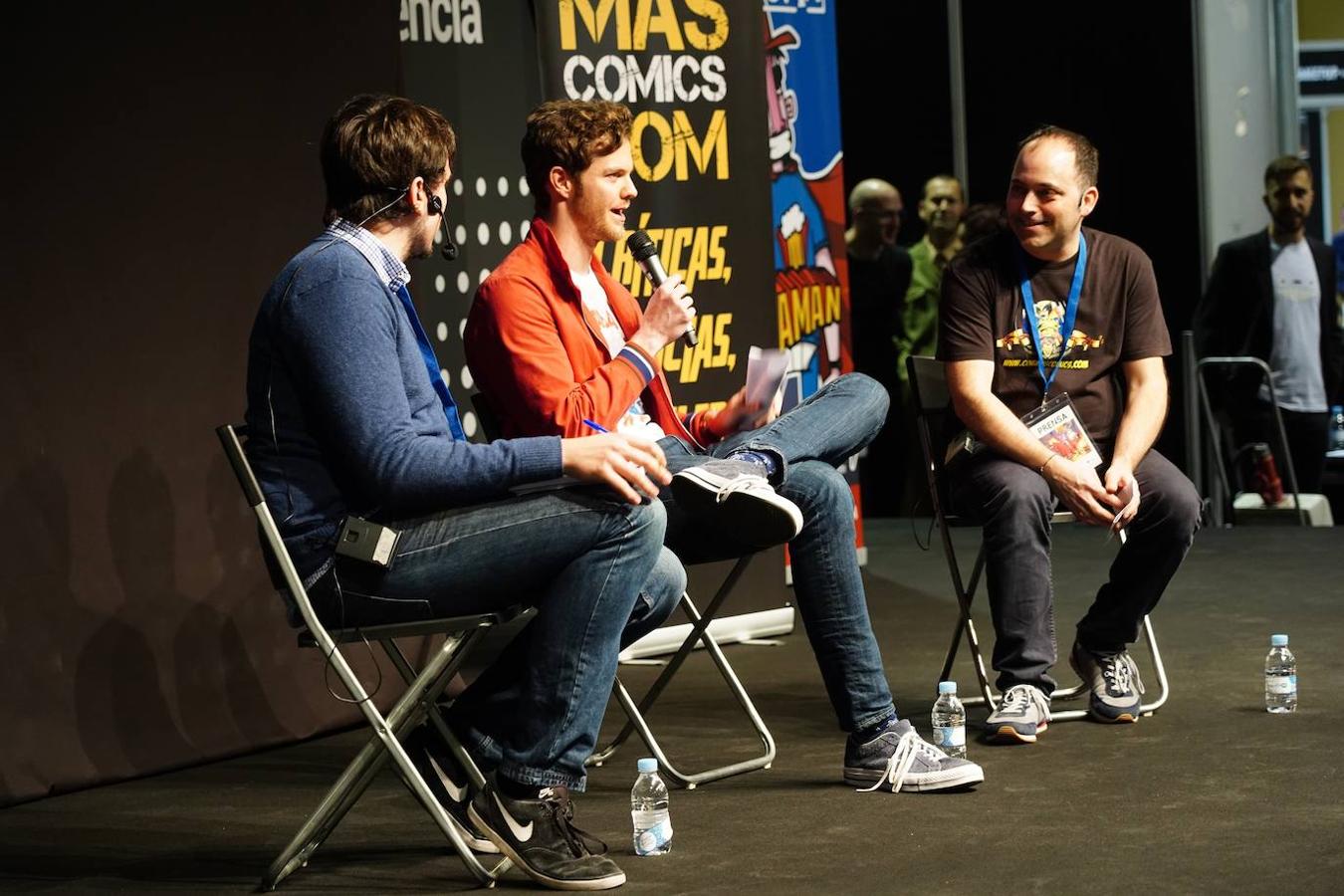 El gran protagonista del Salón del Cómic de Valencia ha sido el actor norteamericano Jack Quaid, que más allá de ser hijo de las estrellas de Hollywood Meg Ryan y Dennis Quaid, se ha hecho un nombre en el mundo de las series con sus papeles en las exitosas sagas ‘The Boy’ y ‘Los Juegos del Hambre’. 