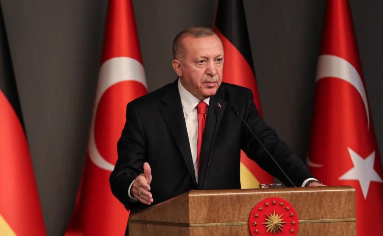 Recep Tayyip Erdoğan, presidente de Turquía 