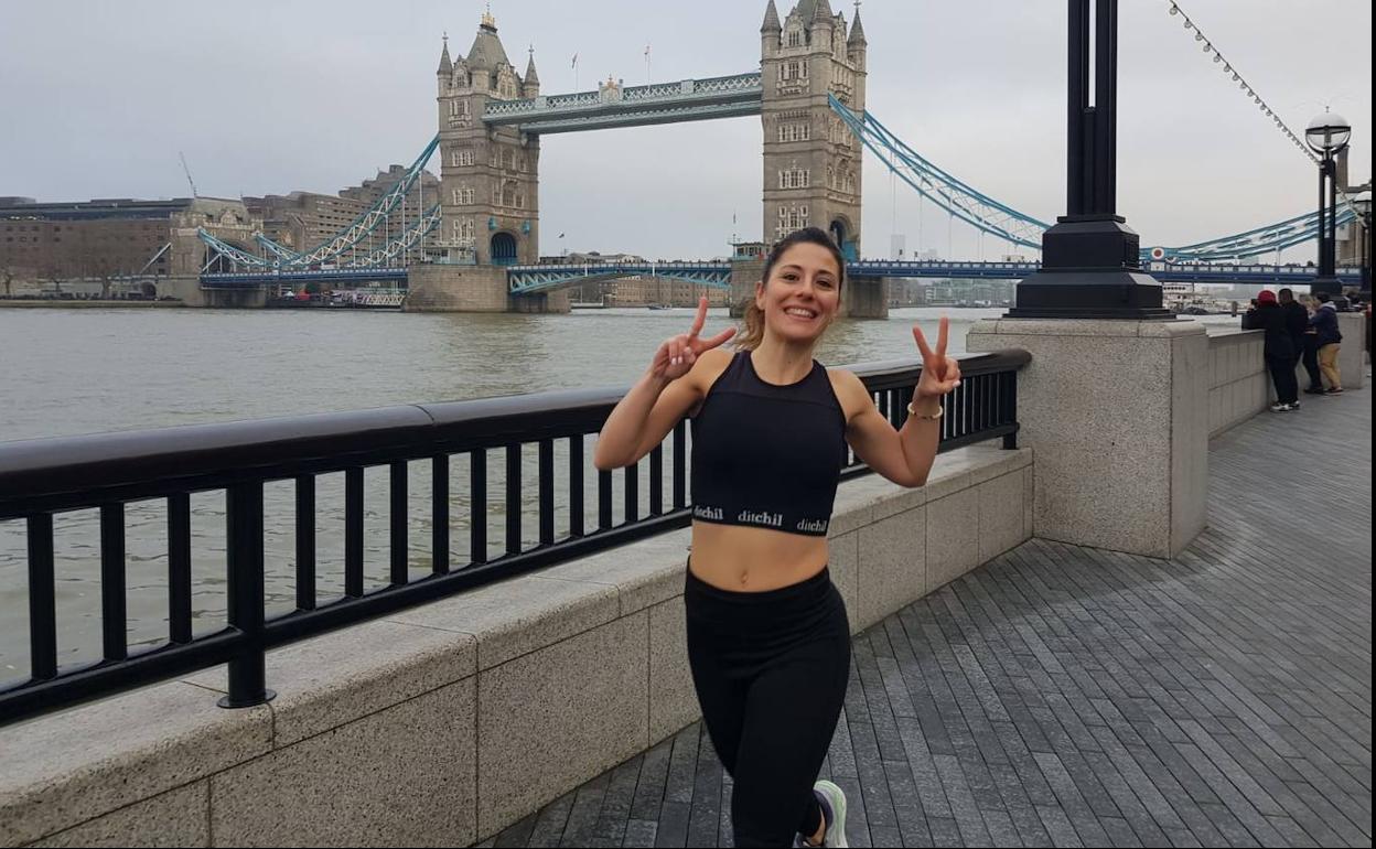 Mara, corriendo por Londres