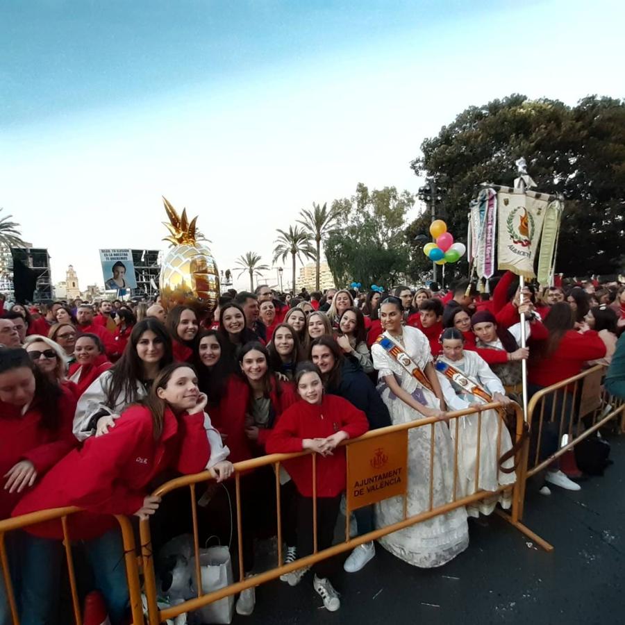 Falla Albacete-Marvá, comisión de Consuelo Llobell.