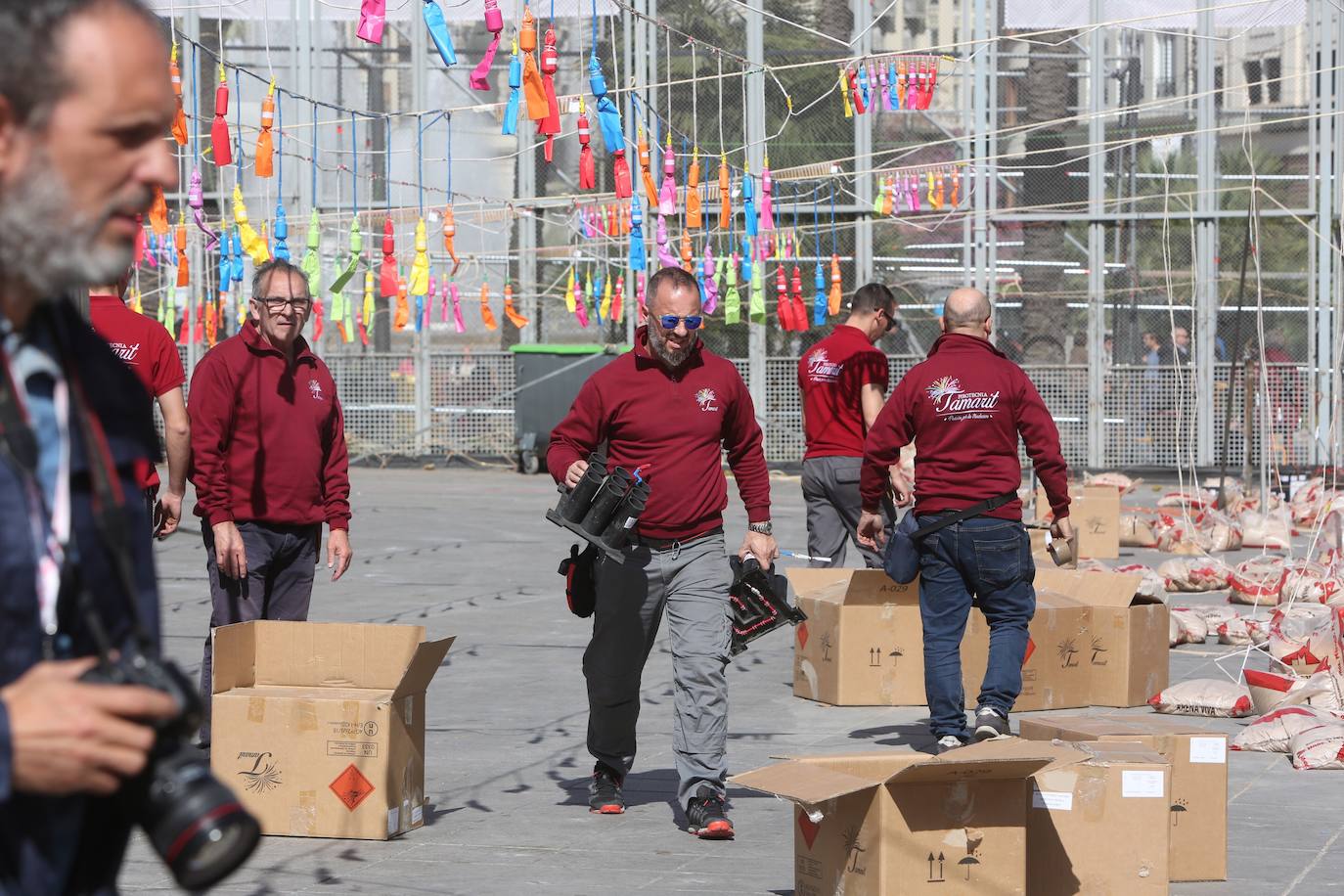 Suspendida la segunda mascletà de Fallas