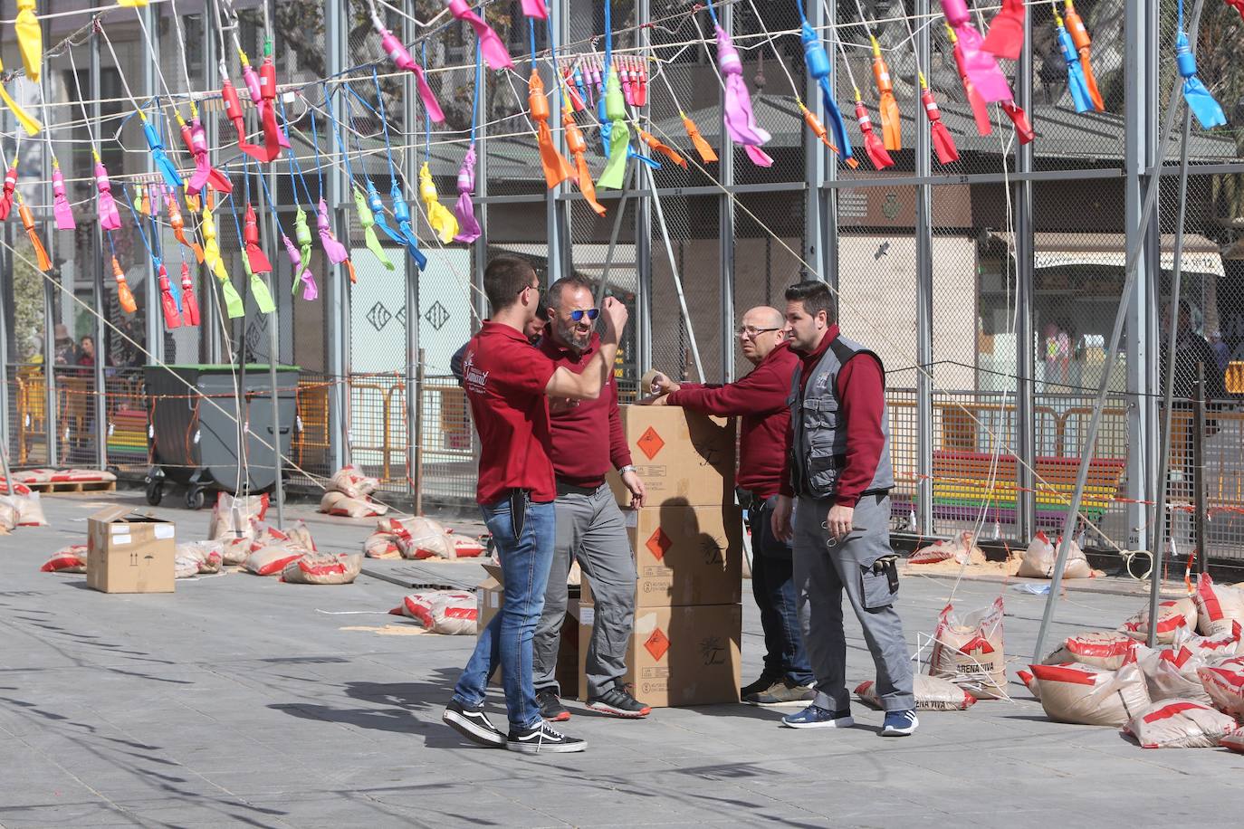 Suspendida la segunda mascletà de Fallas