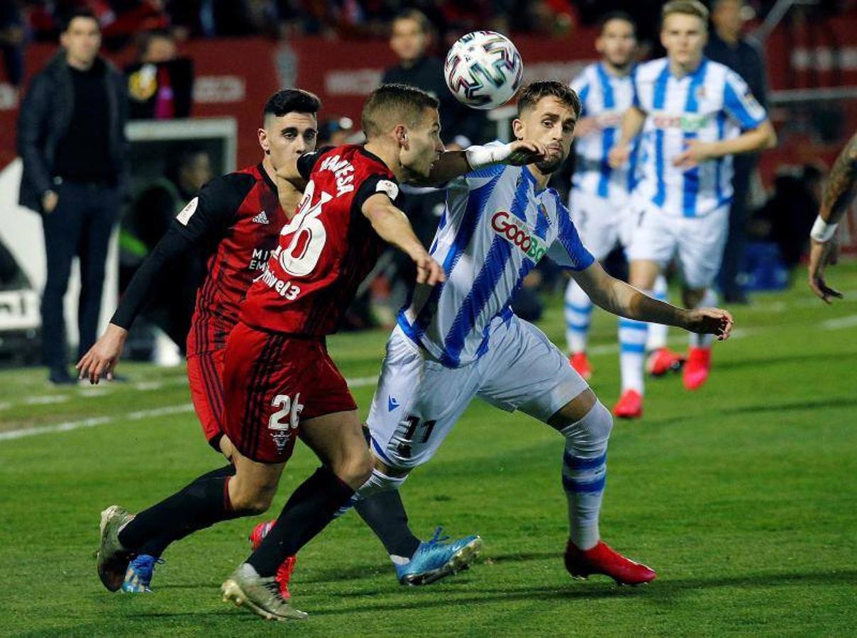 Fotos: Las mejores imágenes del Mirandés-Real Sociedad