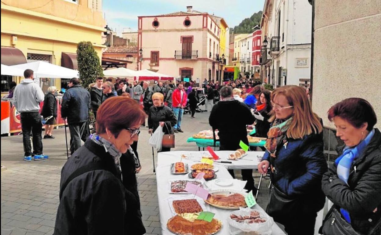 Una edición de la Fira Gastronòmica de Villalonga.