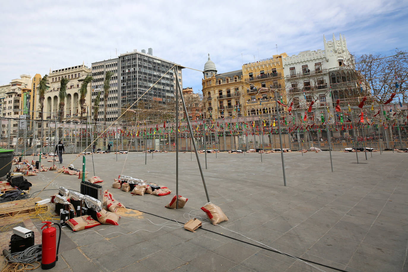 Mascletà de Nadal-Martí de l'Olleria. Sábado 7 de marzo de 2020