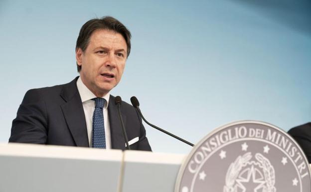 El primer ministro italiano, Giuseppe Conte.