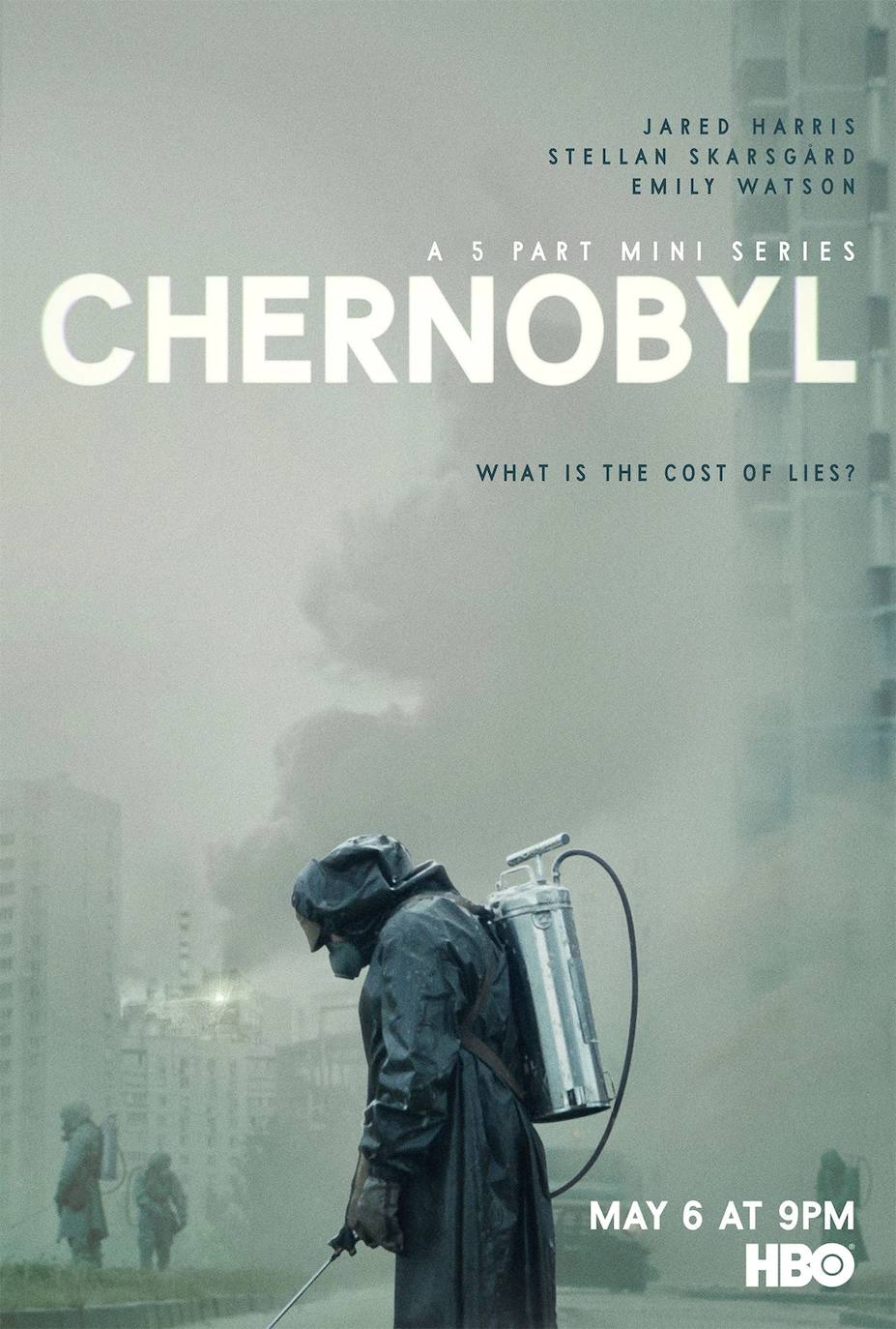 Chernobyl (HBO) | La serie muestra la explosión en la central nuclear y la posterior gestión de la crisis, así como las conscuencias que supuso para la población.