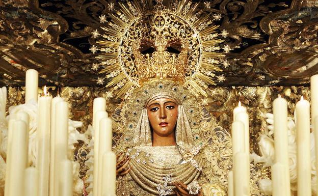 Imagen de la Virgen de la Esperanza de Triana