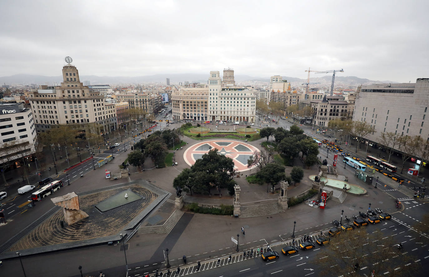 Plaza Cataluña, Barcelona