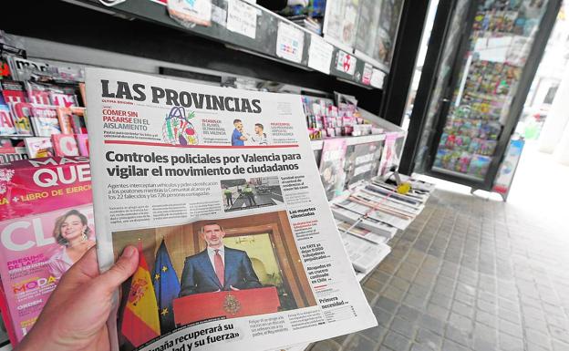 Busca aquí tu quiosco más cercano para comprar LAS PROVINCIAS