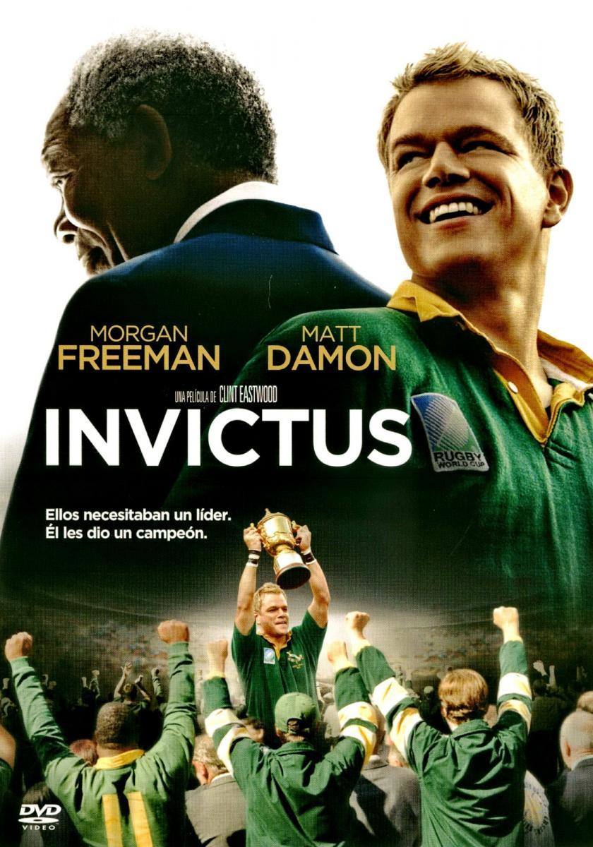 13. 'Invictus'. Nelson Mandela intenta unir a sus compatriotas después de la caída del apartheid en Sudáfrica organizando en su país el Campeonato Mundial de Rugby. El deporte será clave.